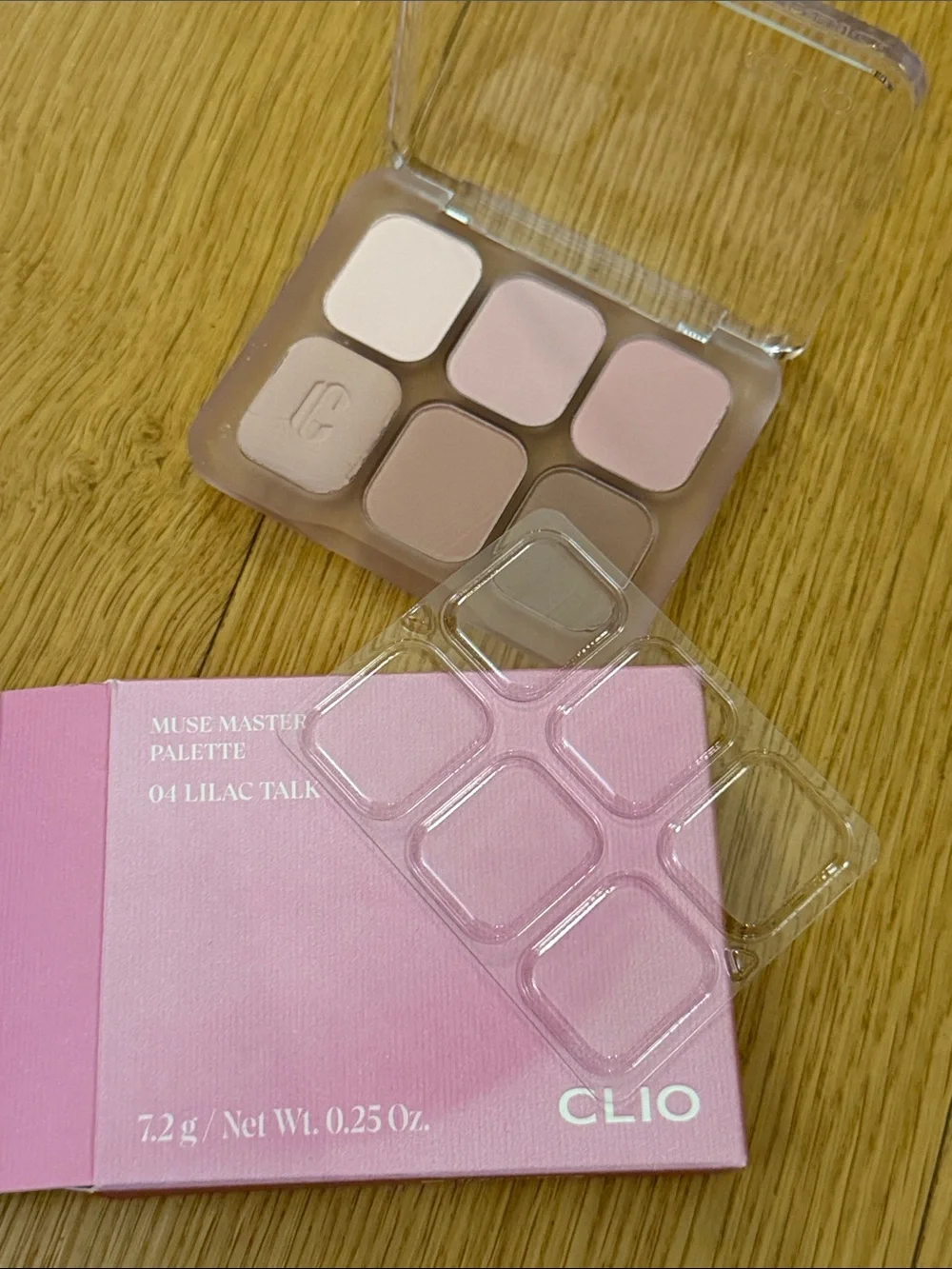 NEW Clio Muse Master Palette 04 Lilac Talk -  6-Color Eyeshadow Palette